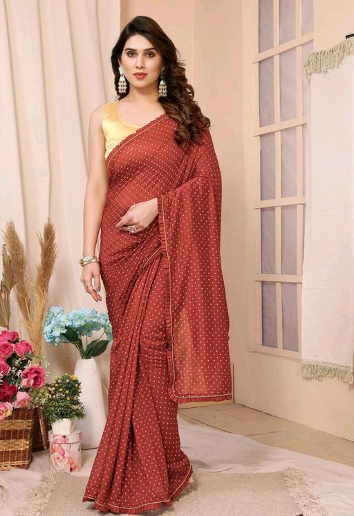 Gc Georgette Silk Party Wear Readymade sarees Wholesale Price In Surat